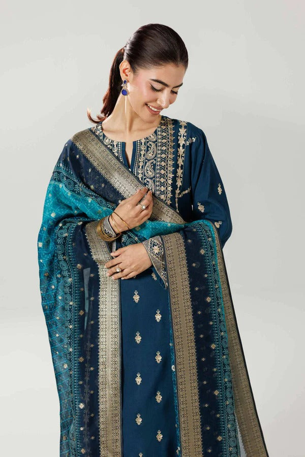 3 Piece - Embroidered Suit - 42419118